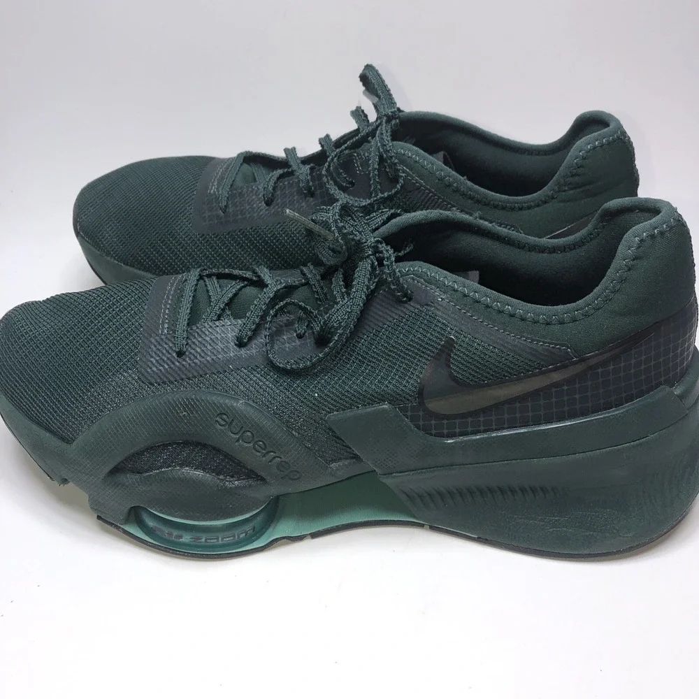 Nike Air Zoom SuperRep 3 Men's Training Workout Shoes Green Size 7.5 US ( UK 6.5